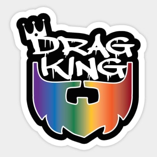 Drag King Sticker